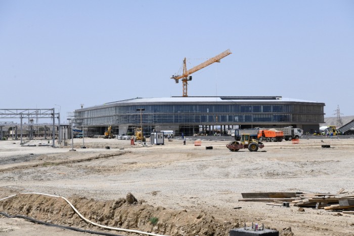 Baş nazir Ələt Azad İqtisadi Zonasında görülən işlərlə tanış olub - FOTO